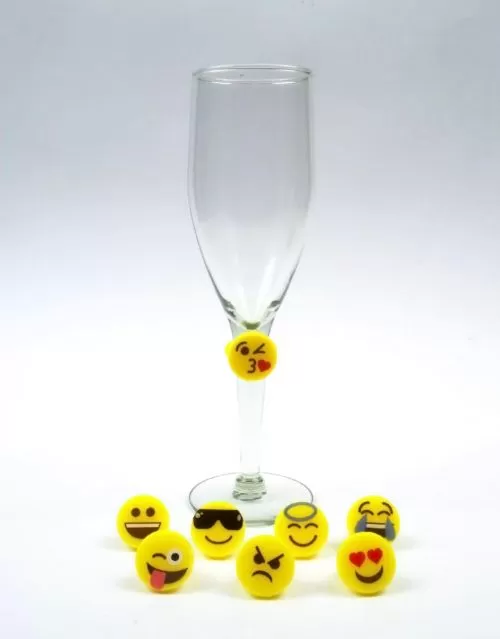 Marcadores Emojis para copas.