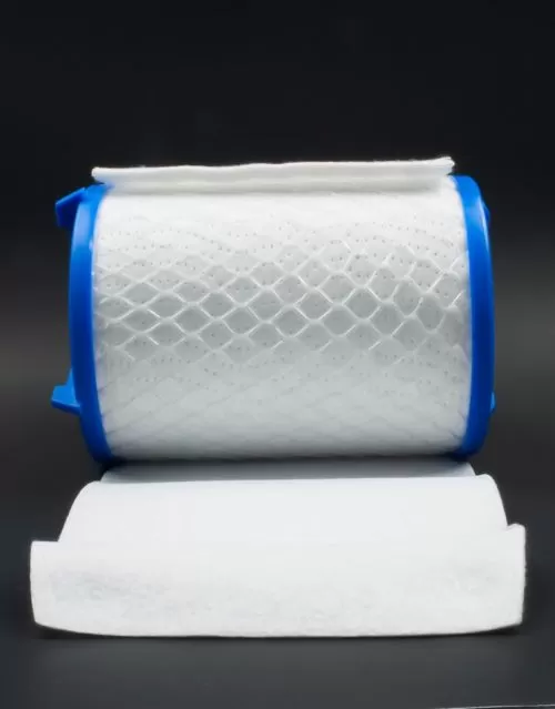 Cartucho de carbón activado para filtros sobre y bajo el fregadero