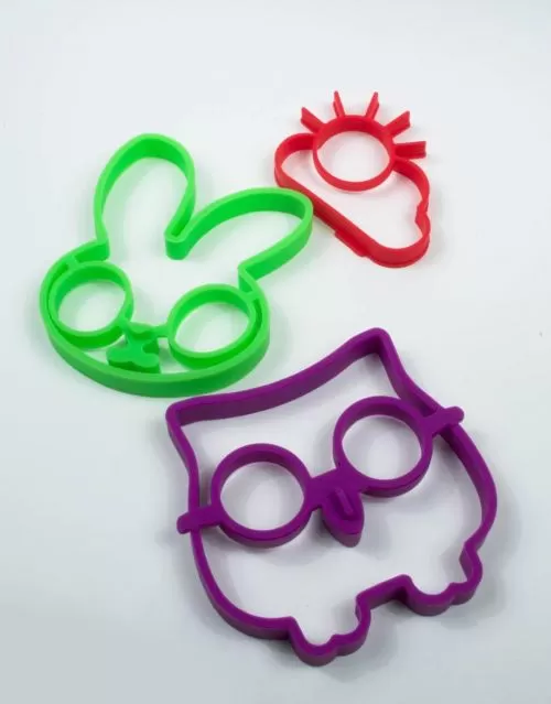 Moldes para Hot Cakes o huevo en silicón grado alimenticio. 