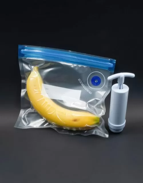 Bolsas de vacío para congelar alimentos. 