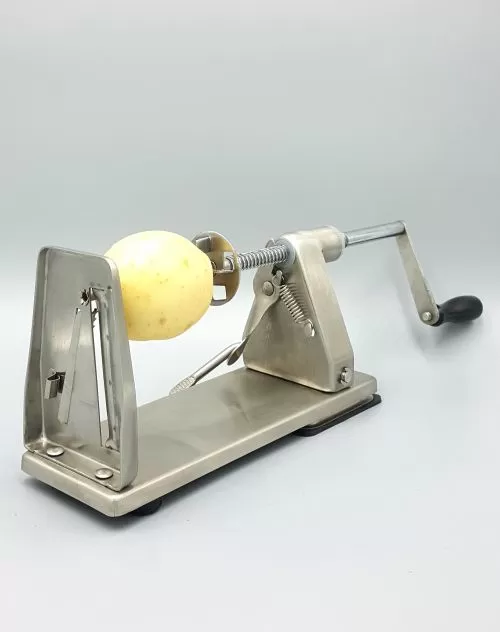 Espiralizador de verduras en acero inoxidable. 