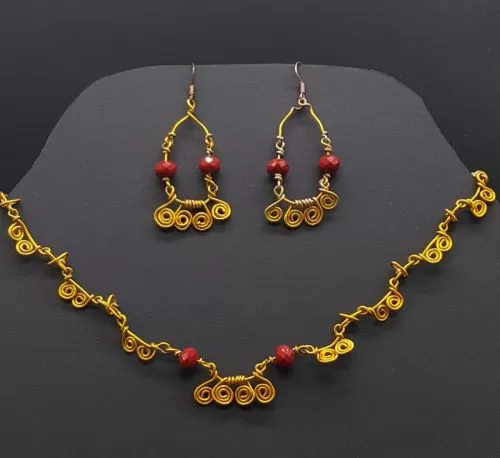 juego aluminio amarillo 