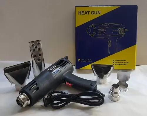 Pistola industrial de calor con 5 boquillas. 