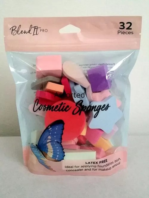 Esponjas para maquillaje con 32 piezas