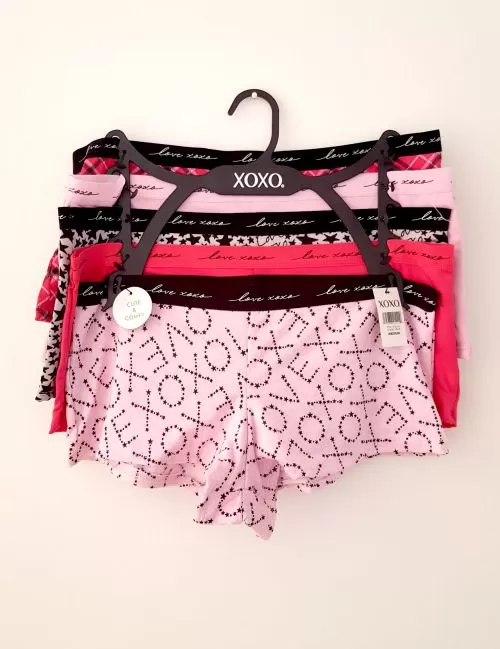 Ropa interior marca XOXO tipo Boyshorts para dama.