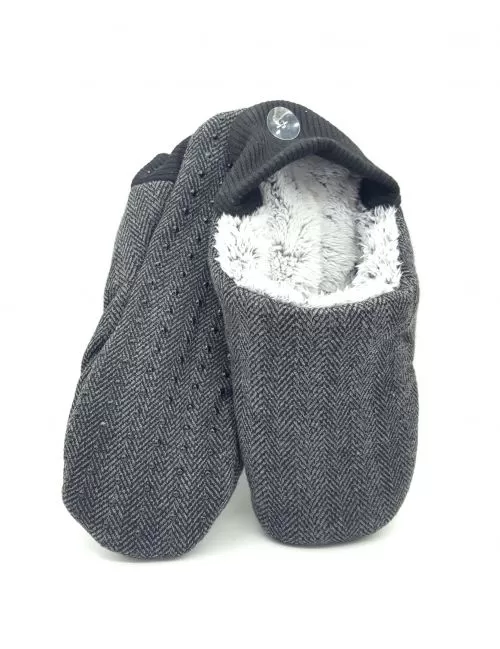 Pantuflas forradas para adulto talla M/L