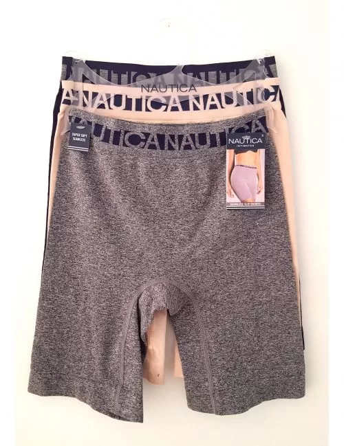 Shorts sin costuras para dama marca NAUTICA. Talla S 