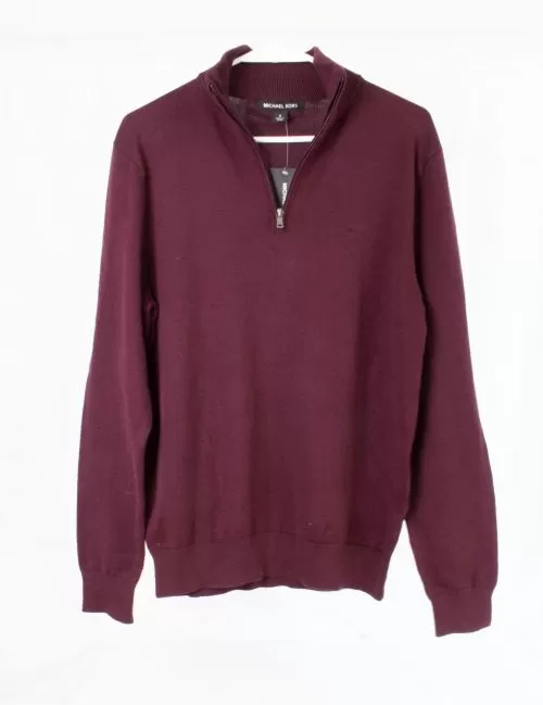 Sweater Michael Kors Caballero en color guinda.